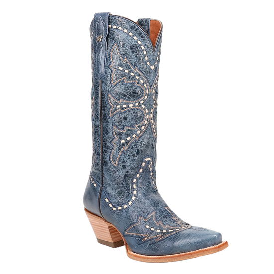 Dan Post Ladies Mesa Leather Blue Western Boots DP7019