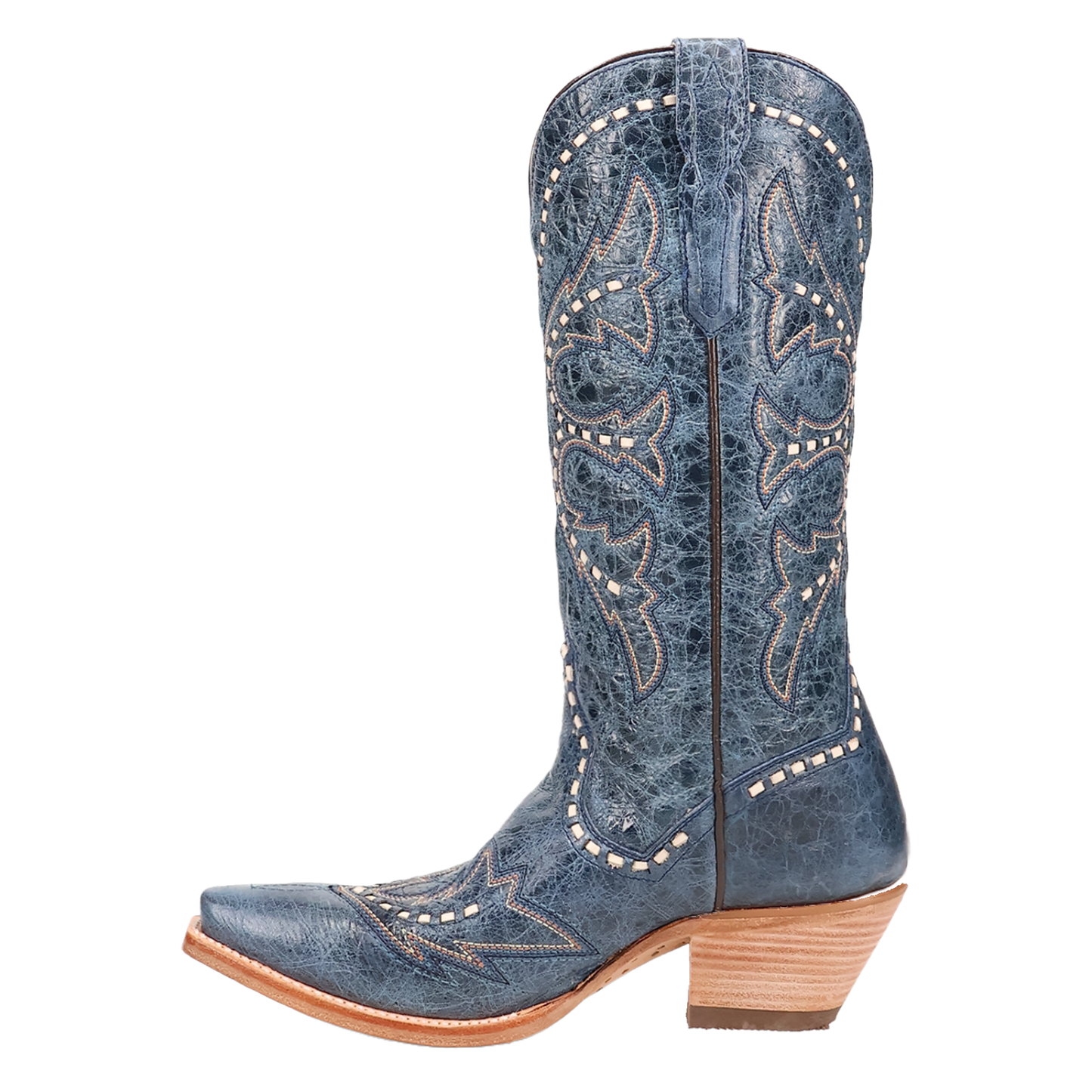 Dan Post Ladies Mesa Leather Blue Western Boots DP7019