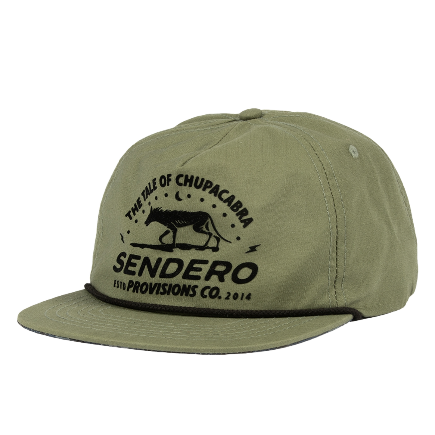 Sendero Provisions Co. Men's Chupacabra Green Graphic Cap SPCH120P49