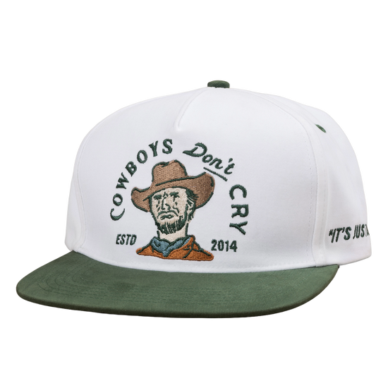 Sendero Provisions Co. Men's Cowboy's Don't Cry Ivory Cap SPCH123S15