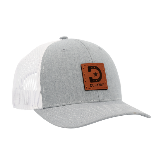 Durango Men's Graphic White & Grey Trucker Cap DAC0221