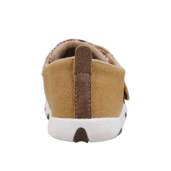 Hooey Children's Aztec Western Brown Slip On Shoe IHYC007