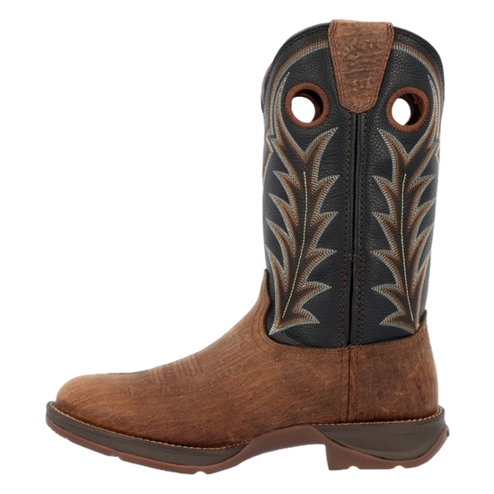 Durango Men's Rebel™ Oak Brown & Midnight Western Boot DDB0428