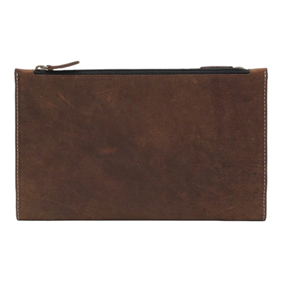 Myra Bag Ladies Distressed Leather Roadstop Wallet S-6620