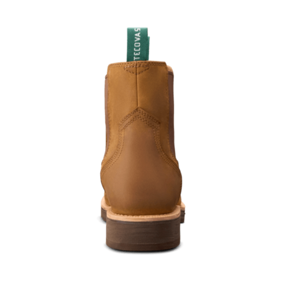 Tecovas Mens Cashew Rugged Chelsea Boots 10080