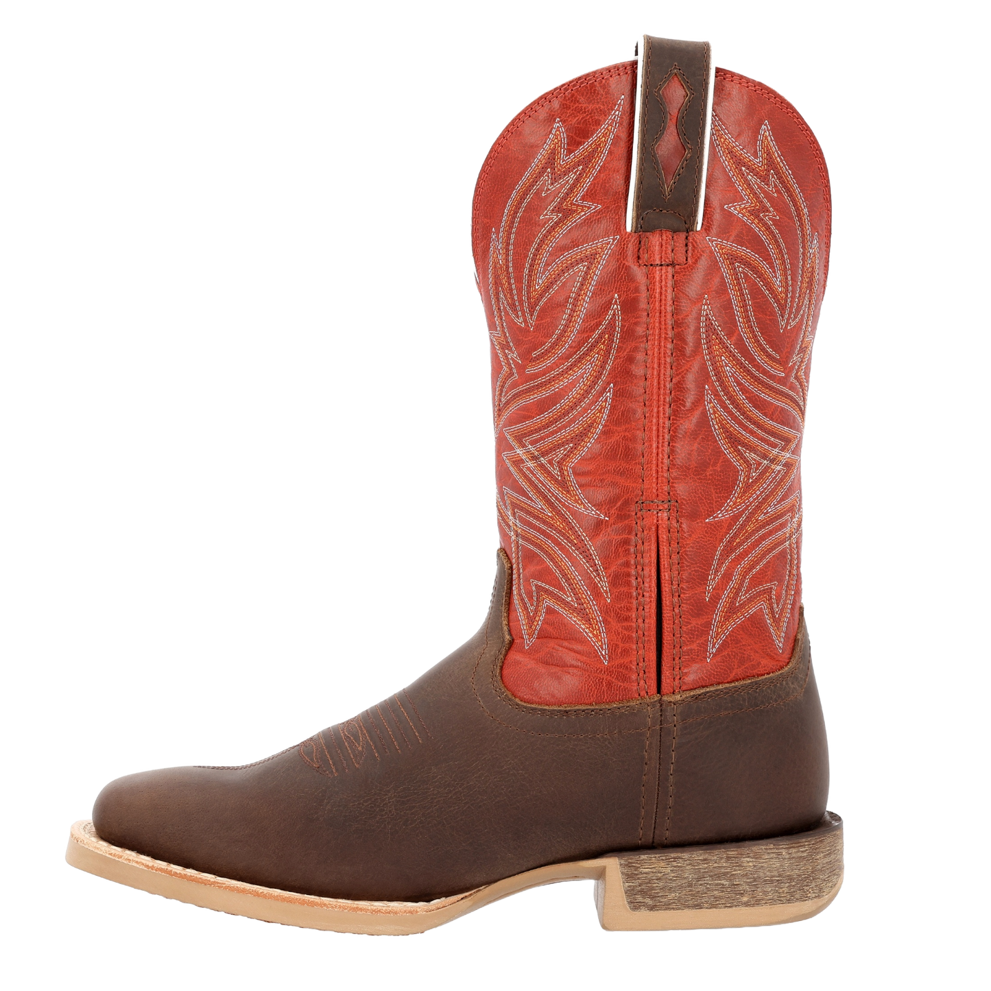 Durango Men's Rebel Pro™ Embroidered Chili Pepper & Brown Brown Western Boot DDB0420