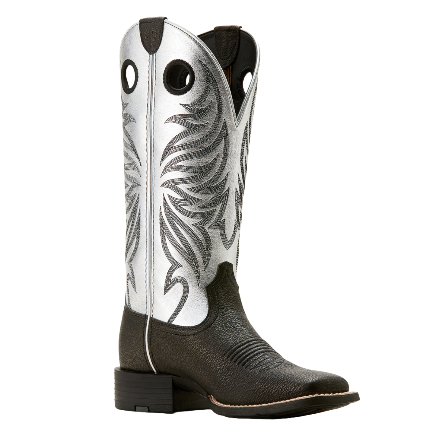 Ariat Ladies Round Up Ryder Dark Carbon Western Boot 10053729