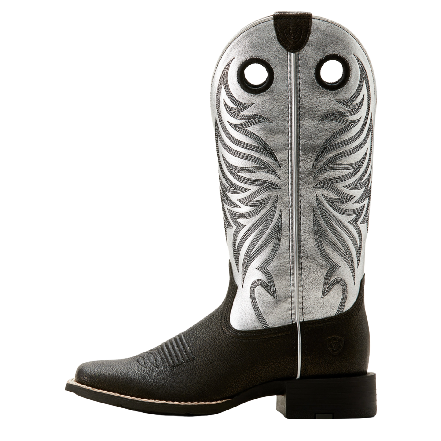 Ariat Ladies Round Up Ryder Dark Carbon Western Boot 10053729