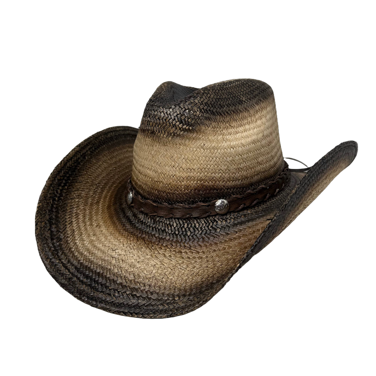 Austin Handmade Men's Natural Brown Straw Hat 05-1026