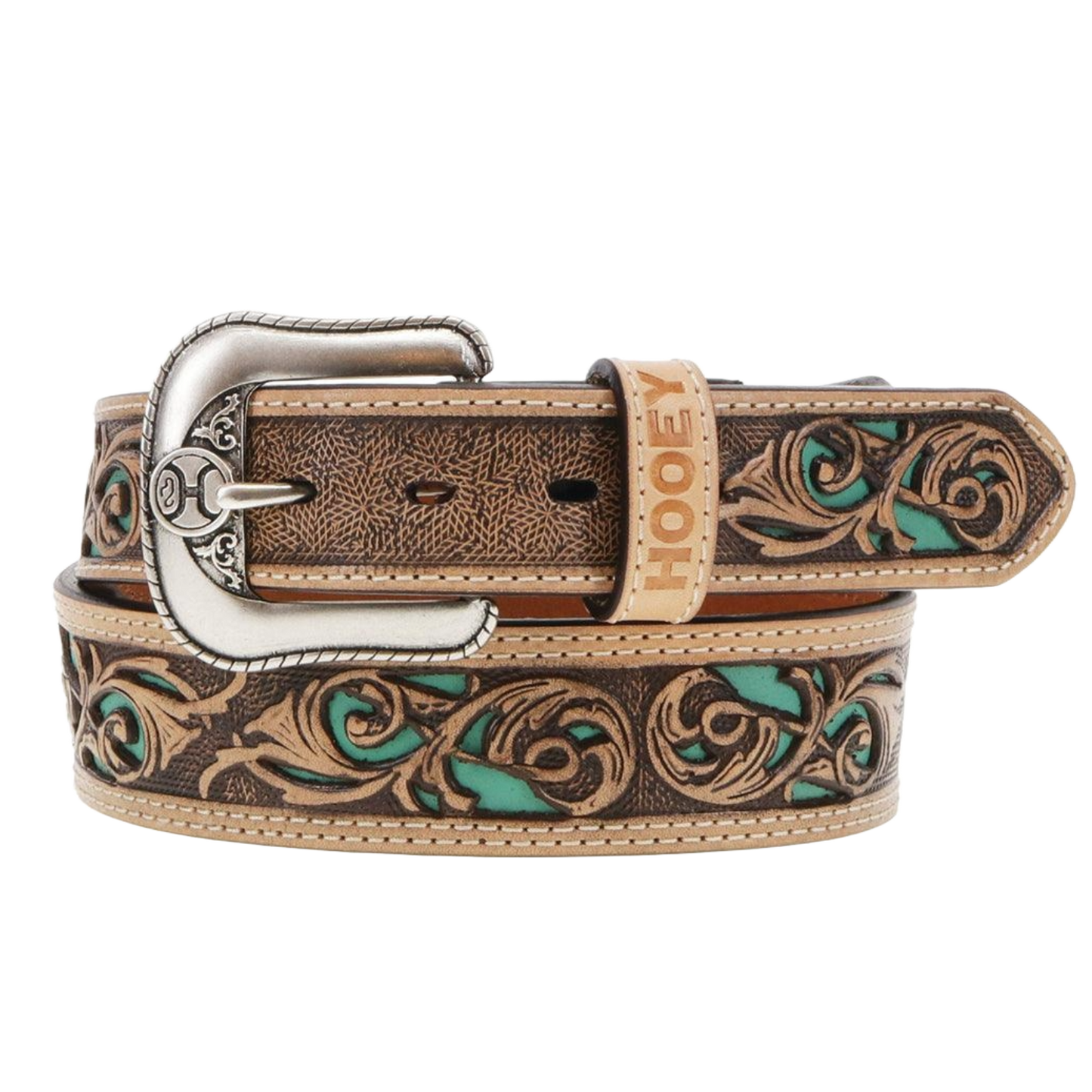 Hooey Mens Top Notch Western Belt HMBLT003