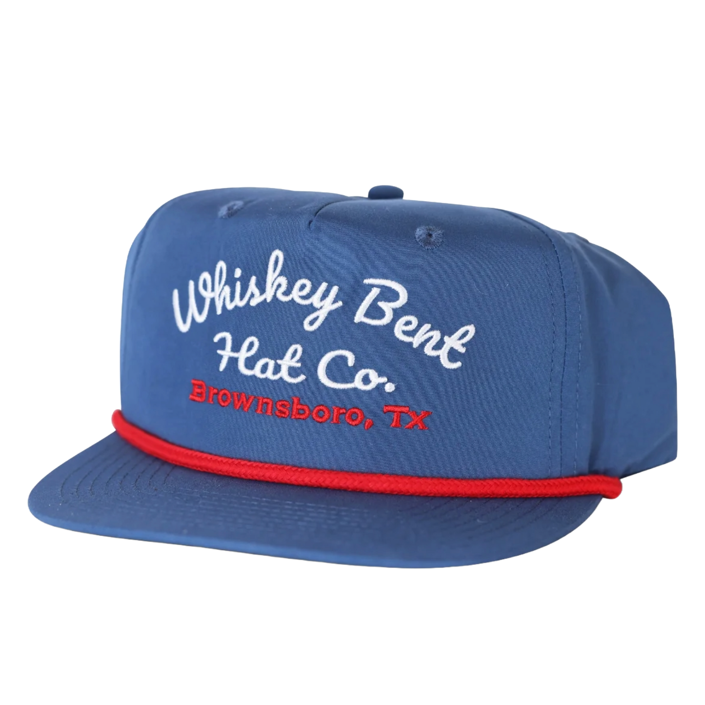 Whiskey Bent Men's The Frio Logo Blue Snapback Hat FRIOBLU