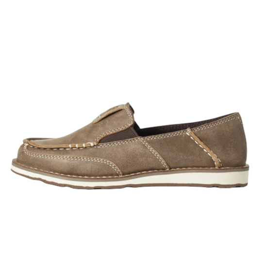 Ariat Youth Cruiser Brown Bomber Slip On Shoe 10035859