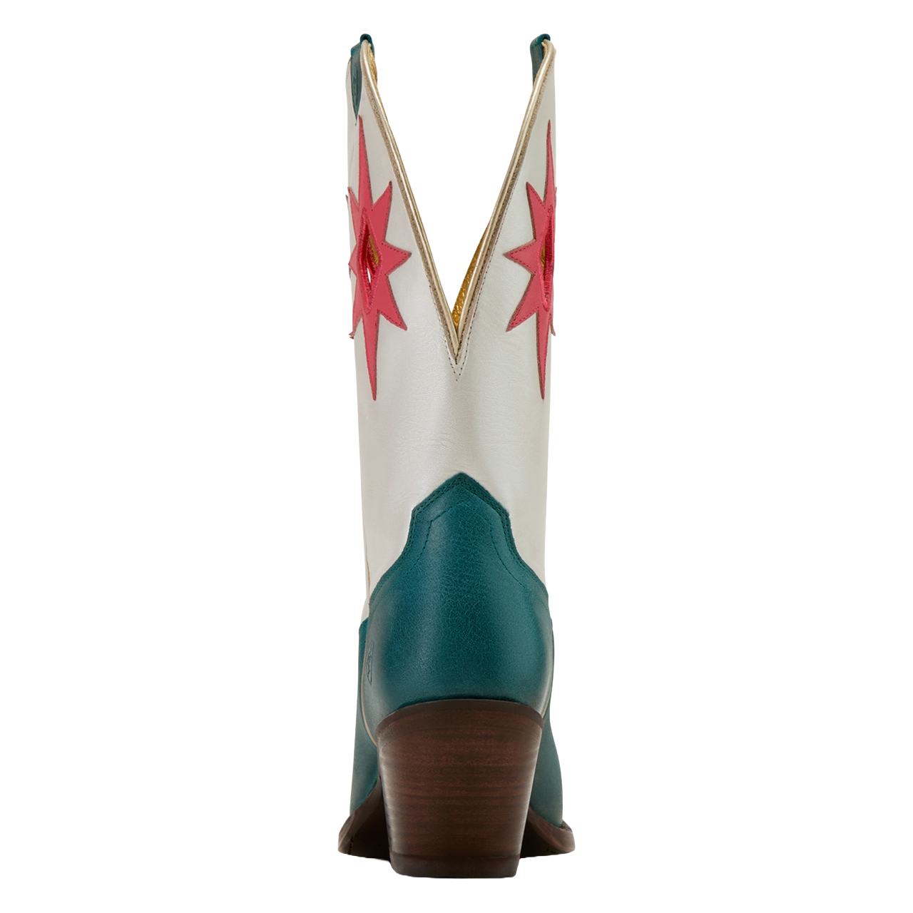 Ariat Ladies Starlight Turquoise & Pearly White Western Boot 10061313