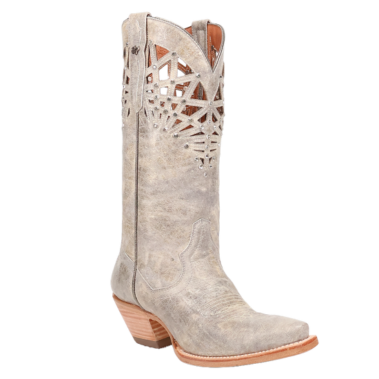 Dan Post Ladies Miley Grey Western Boots DP7017