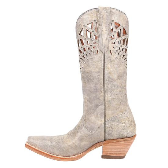 Dan Post Ladies Miley Grey Western Boots DP7017