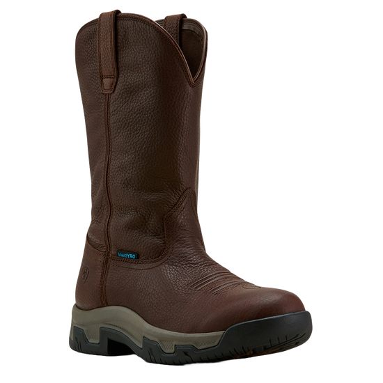 Ariat Men's Terrain Winner Brown Pull On Waterproof Boot 10061278