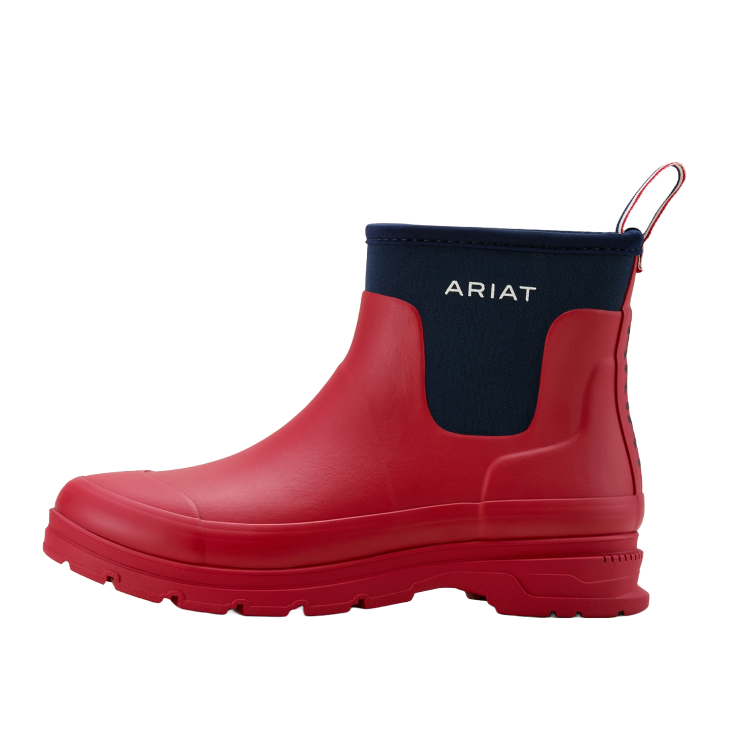 Ariat Ladies Kelmarsh Shortie Team Red Rubber Boot 10061224