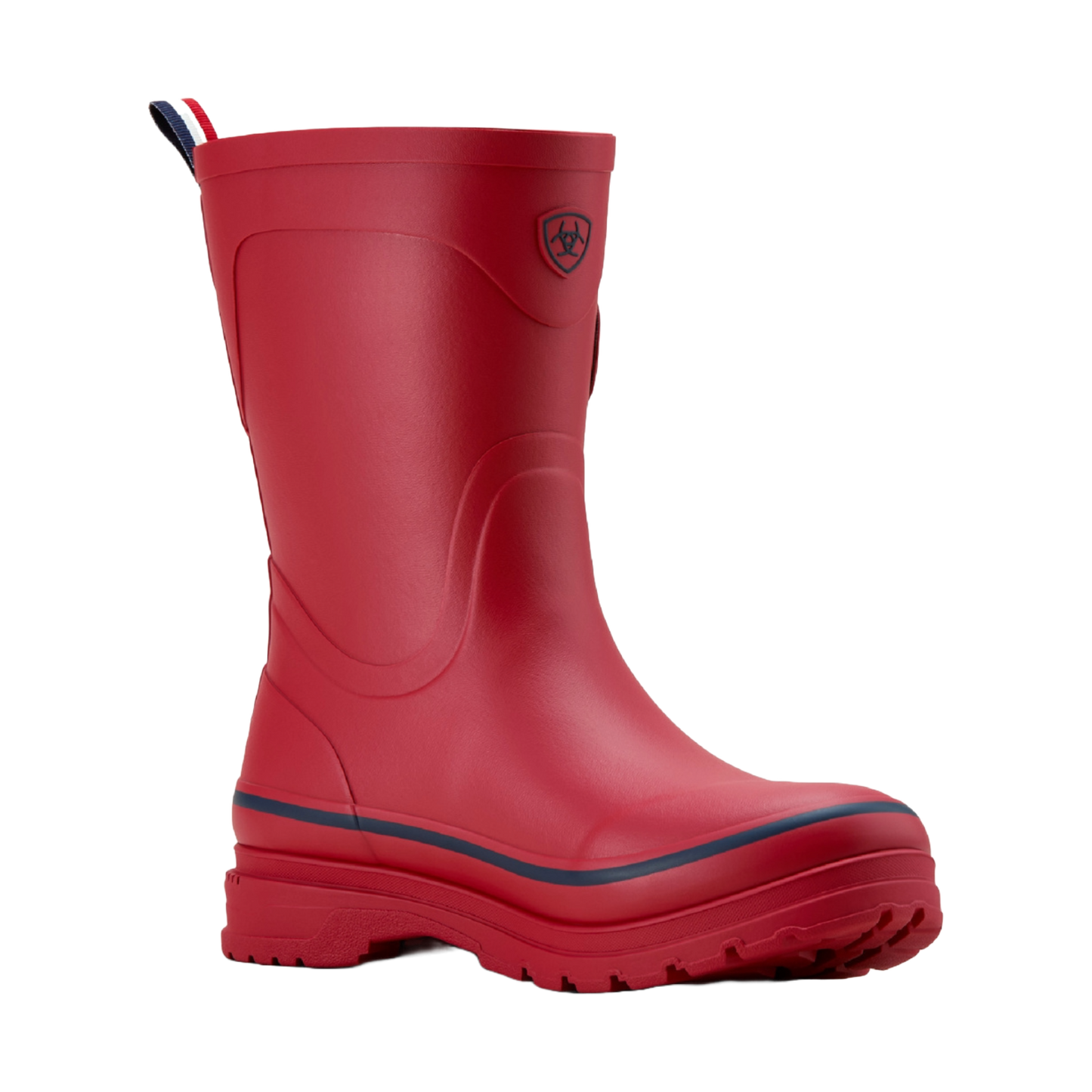 Ariat Ladies Kelmarsh Mid Team Red Rubber Boot 10061226