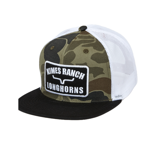 Kimes Ranch Men's LJC Camo Print Trucker Hat UHA0000104-CAMO