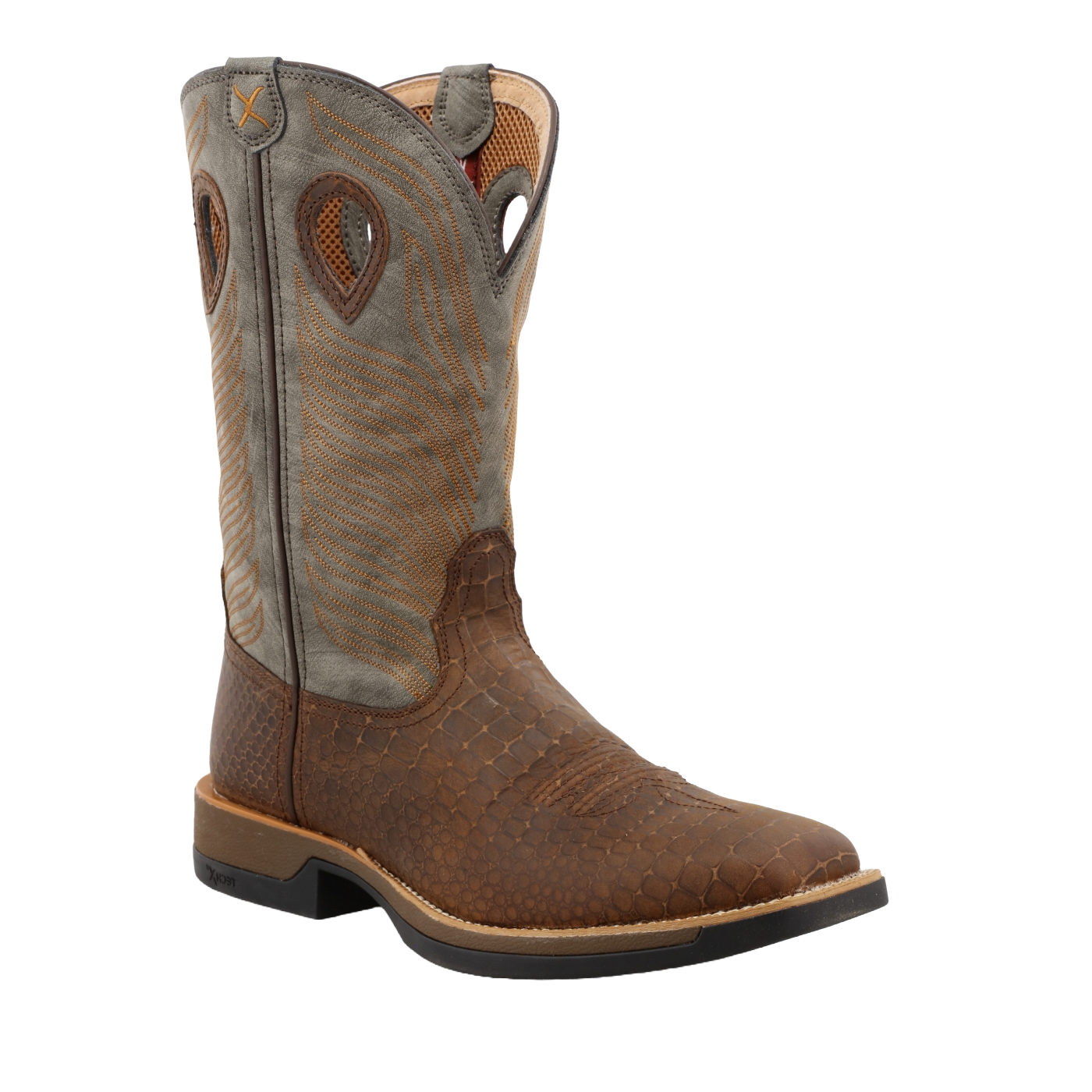 Twisted X Men's 12" Brown & Grey Tech X Boot MXW0003