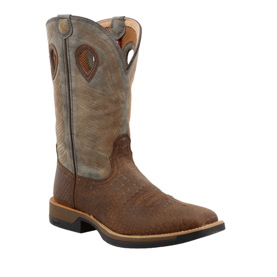 Twisted X Men's 12" Brown & Grey Tech X Boot MXW0003