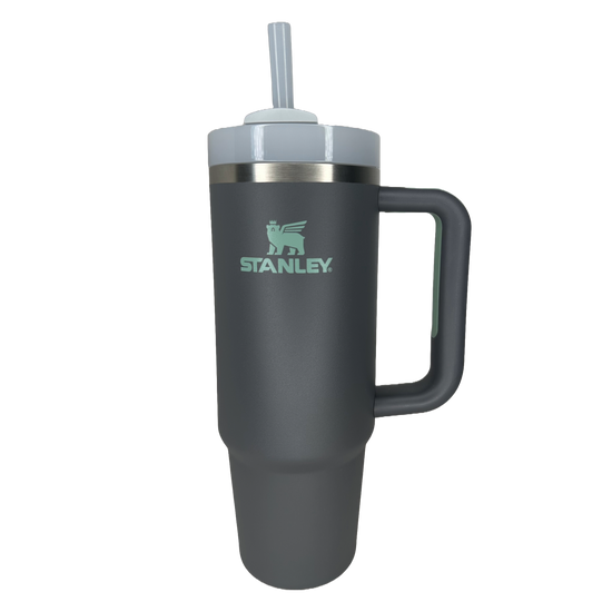 Wild West Stanley Quencher H2.O FlowState™ 30oz Charcoal Tumbler 10-10827-021-WW