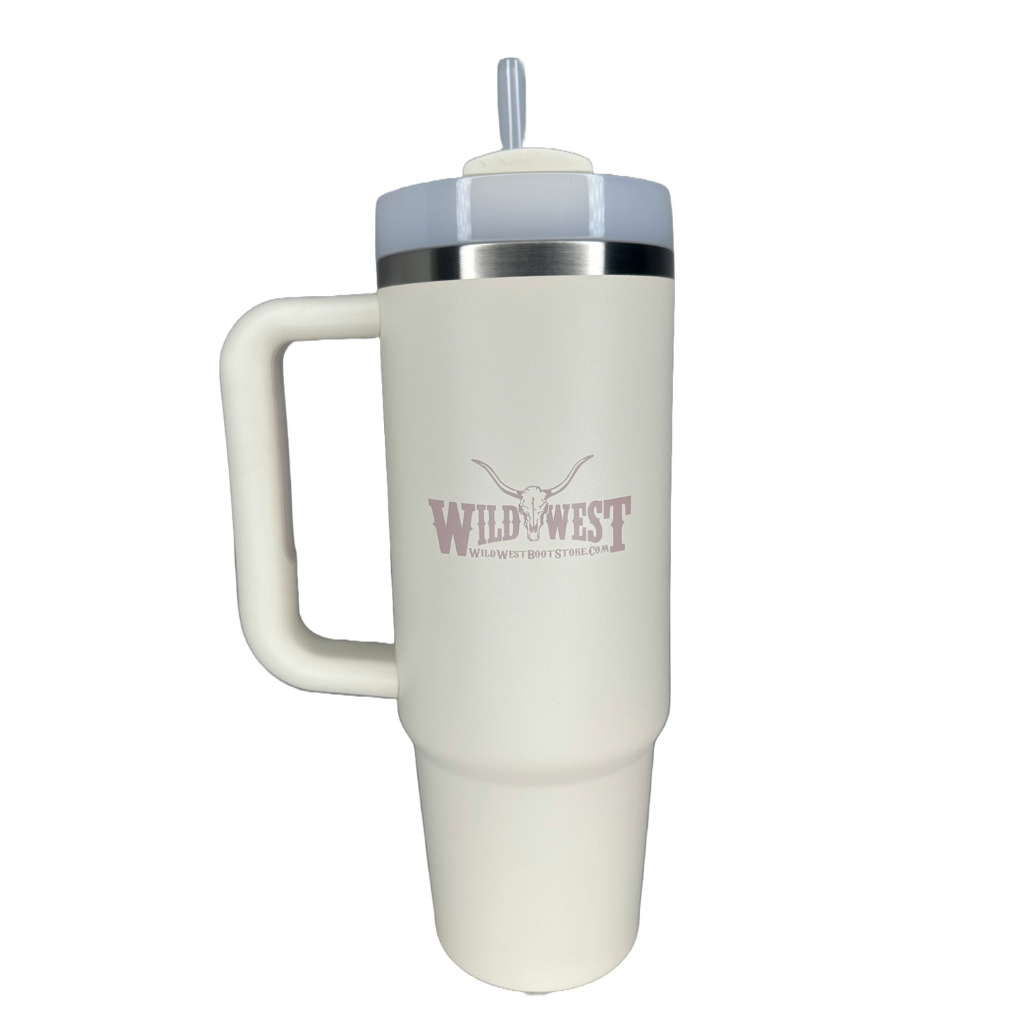 Wild West Stanley Quencher H2.O FlowState™ 30oz Cream Tumbler 10-10827-112-WW