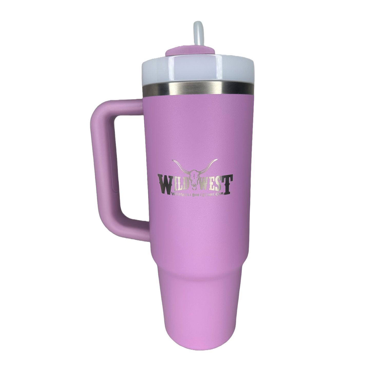 Wild West Stanley Quencher H2.O FlowState™ 30oz Lilac Tumbler 10-10827-580-WW