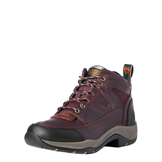 Ariat Ladies Terrain Cordovan Red Lace Up Boots 10004138