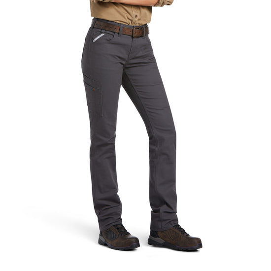 Ariat® Ladies Rebar DuraStretch™ Made Tough Grey Pant 10039149