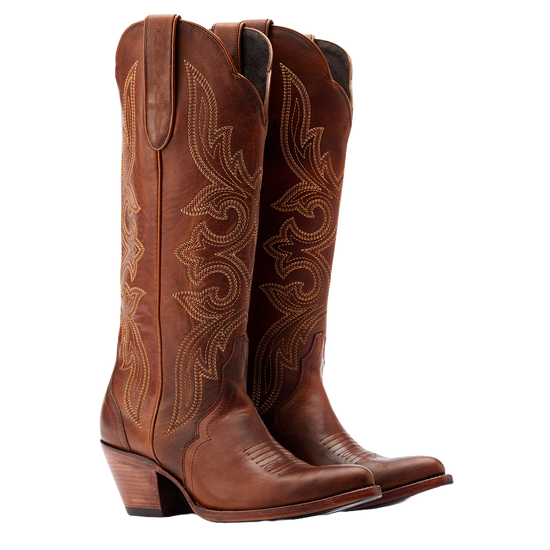 Ariat Ladies Belinda StretchFit Chic Brown J Toe Western Boot 10044413