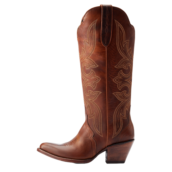 Ariat Ladies Belinda StretchFit Chic Brown J Toe Western Boot 10044413