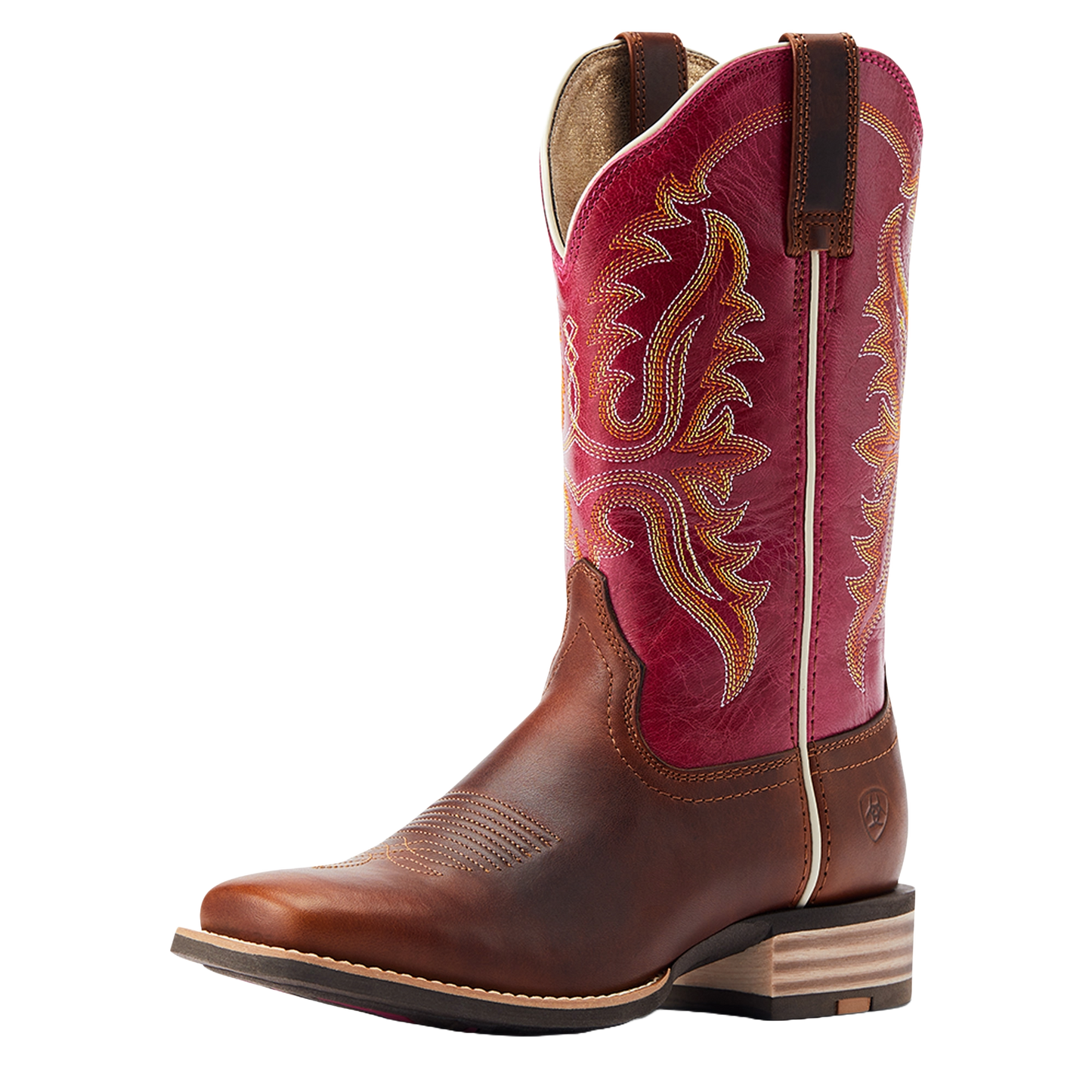 Ariat Ladies Olena Vintage Caramel Leather Western Boot 10044441