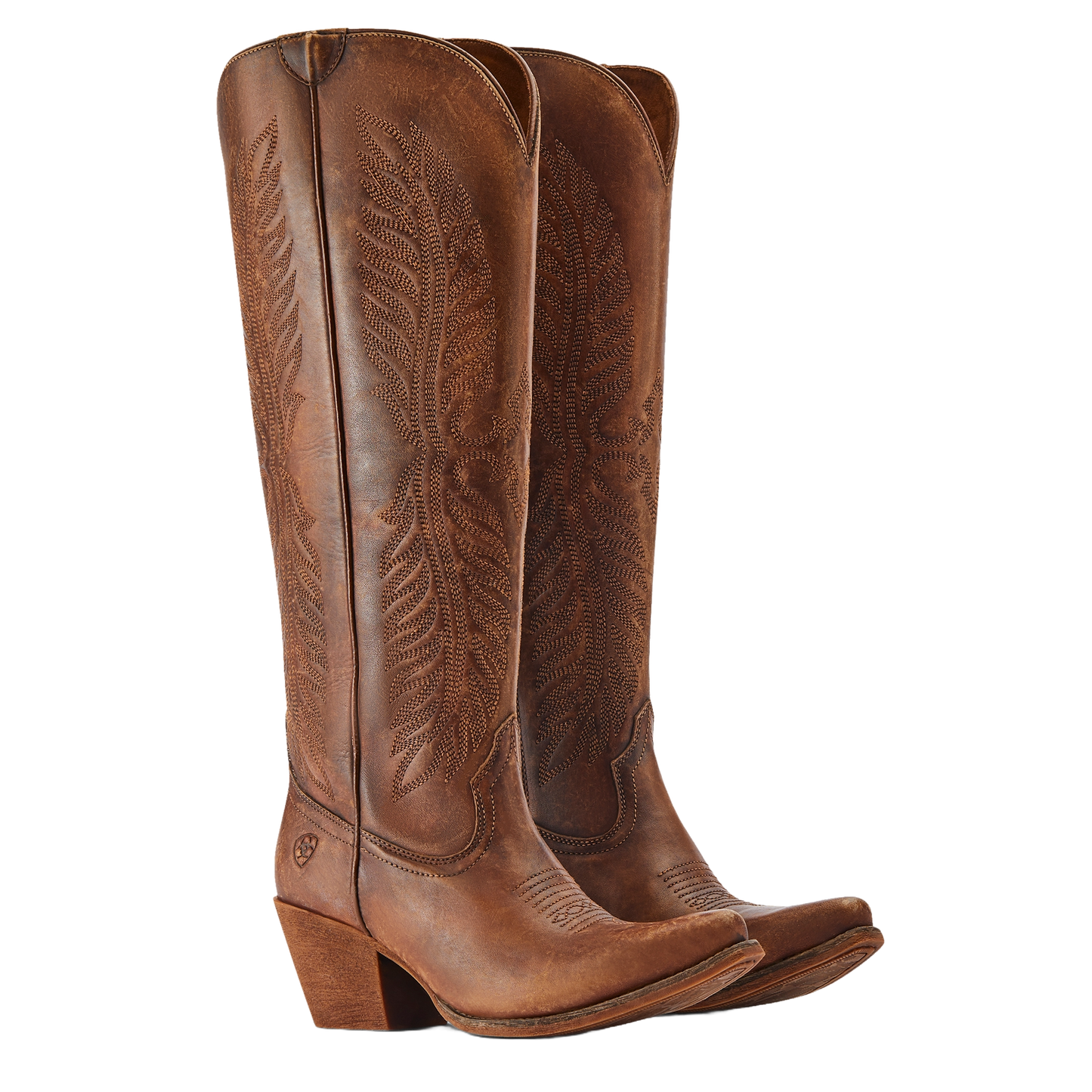 Ariat Ladies Guinevere Naturally Distressed Allegro Western Boot 10044548