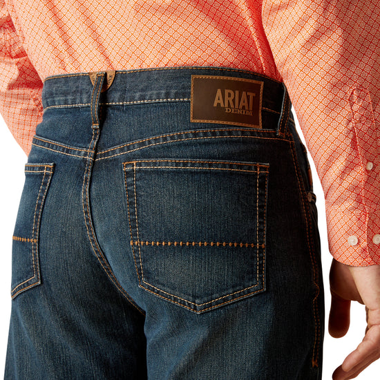 Ariat Men's M2 Traditional Dark-Wash Denim Bootcut Jeans 10051595
