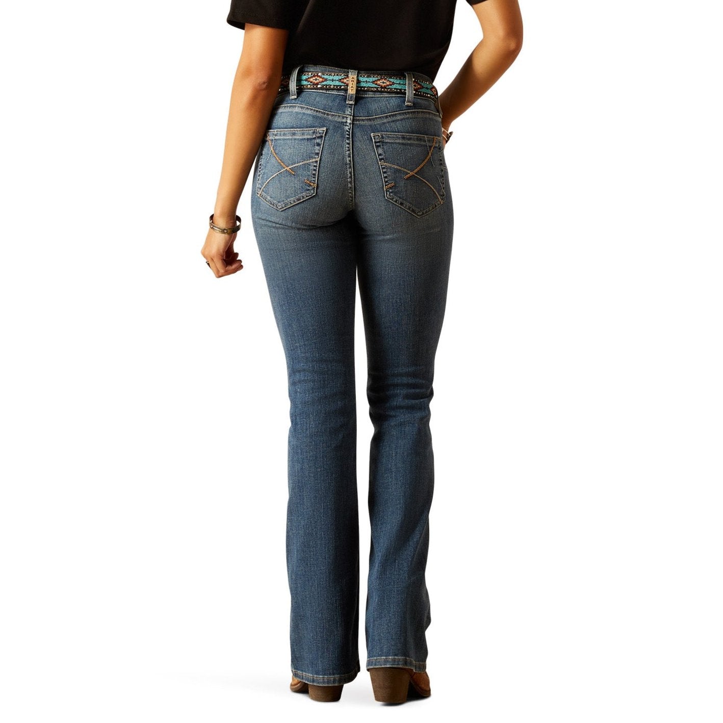 Ariat Ladies Perfect Rise Chopped Ella Toronto Bootcut Jeans 10051610