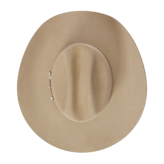 Stetson Corral 4X Silver Sand Buffalo Felt Cowboy Hat SBCRAL-754098