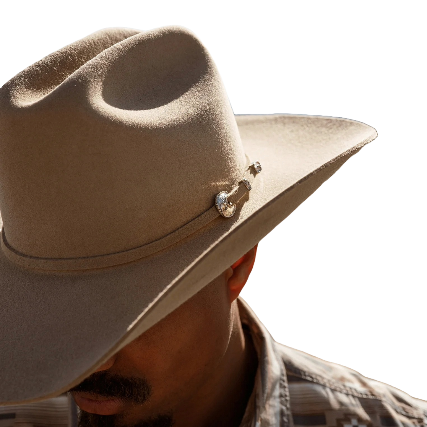 Stetson Corral 4X Silver Sand Buffalo Felt Cowboy Hat SBCRAL-754098