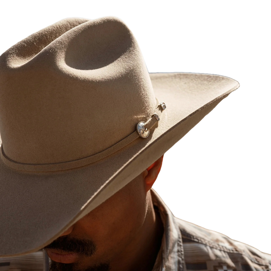 Stetson Corral 4X Silver Sand Buffalo Felt Cowboy Hat SBCRAL-754098