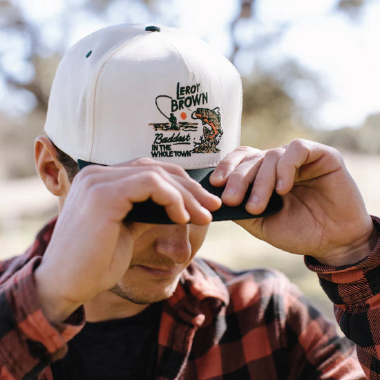 Sendero Provisions Co. Men's Leroy Brown Graphic Snapback Hat SPCH120P52