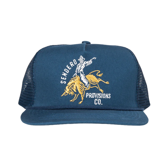 Sendero Provisions Co. Men's Ride or Die Blue Trucker Cap SPCH123F13