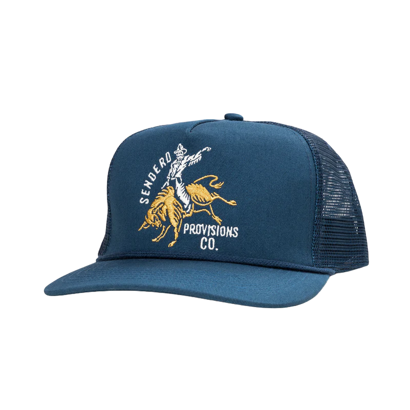 Sendero Provisions Co. Men's Ride or Die Blue Trucker Cap SPCH123F13