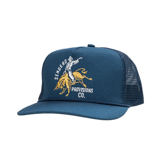 Sendero Provisions Co. Men's Ride or Die Blue Trucker Cap SPCH123F13