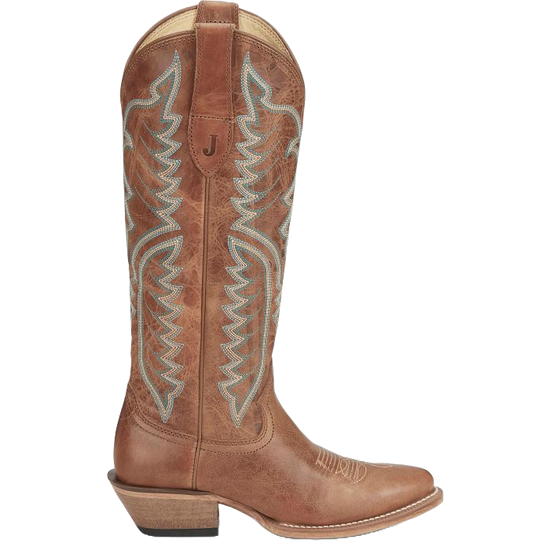 Justin Ladies Vintage Evelyn Barnwood Brown Western Boots VN4402