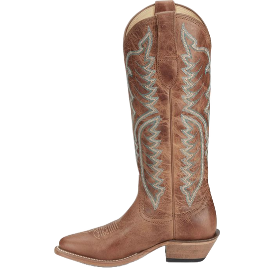 Justin Ladies Vintage Evelyn Barnwood Brown Western Boots VN4402