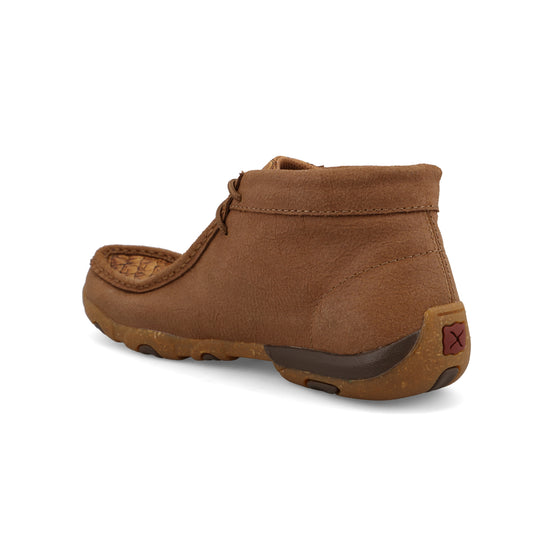 Twisted X Ladies Chukka Driving Moc Tan & Toasted Coconut Shoes WDM0160