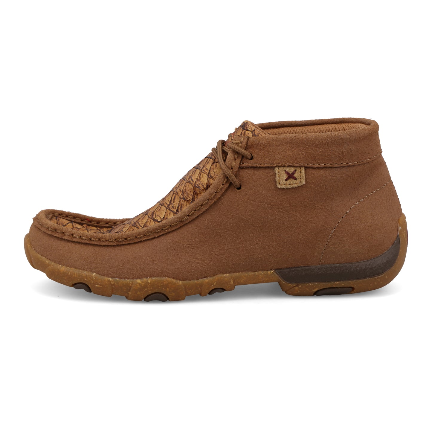 Twisted X Ladies Chukka Driving Moc Tan & Toasted Coconut Shoes WDM0160