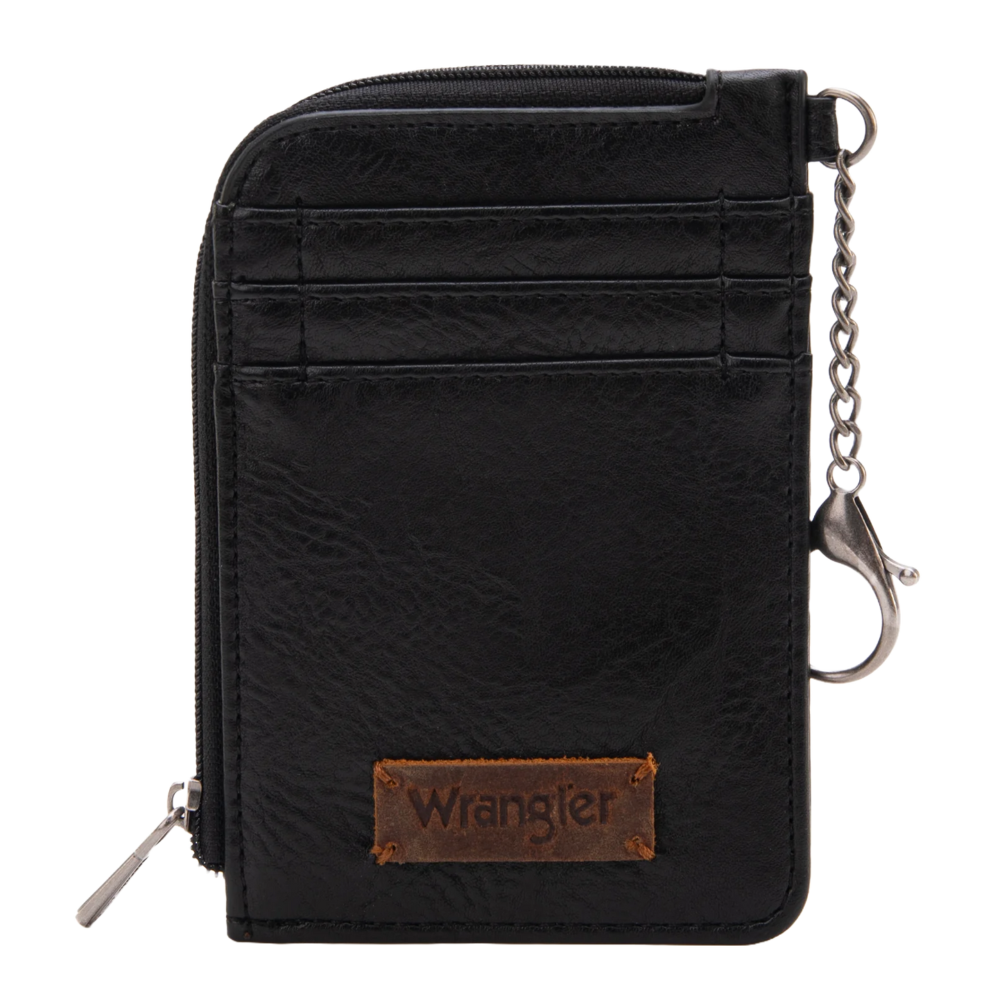 Wrangler Ladies Mini Black Zip Card Case WG2208-W005BK