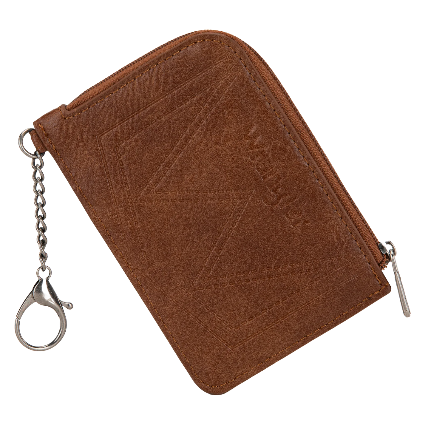 Wrangler Ladies Mini Brown Zip Card Case WG2208-W005BR