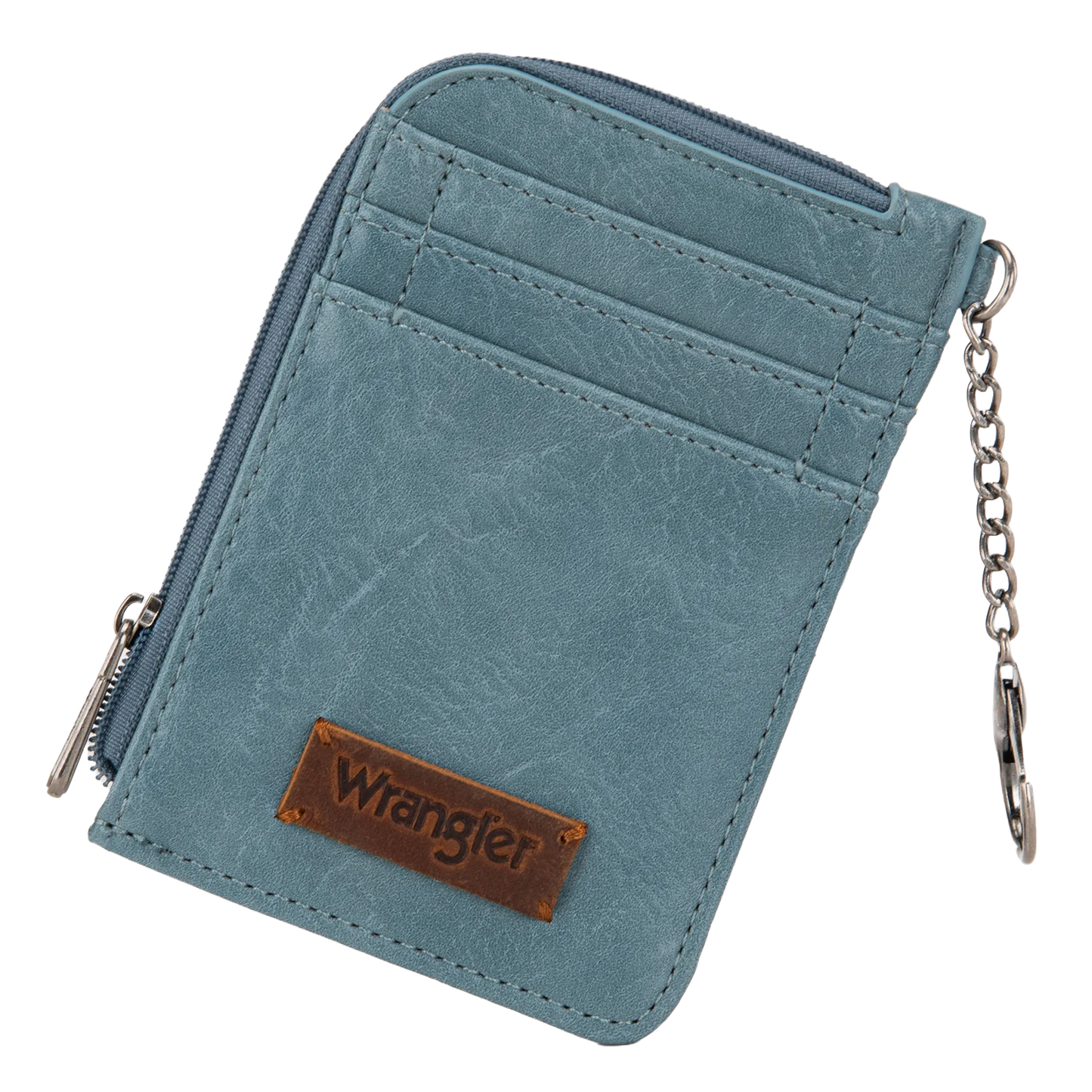 Wrangler Ladies Mini Jean Zip Card Case WG2208-W005JN